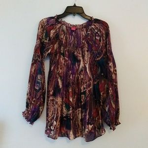 Hippie Printed Flowy Top